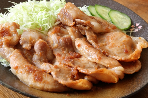 北海道産豚ロース生姜焼き